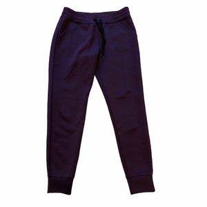 Dark purple athletic sweatpants
